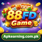 88FD Game banner showing mini-games, rewards, and referral bonuses for mobile users in Pakistan
