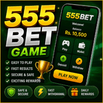 Download 555Bet Game Apk real money earning app for android version 2026.